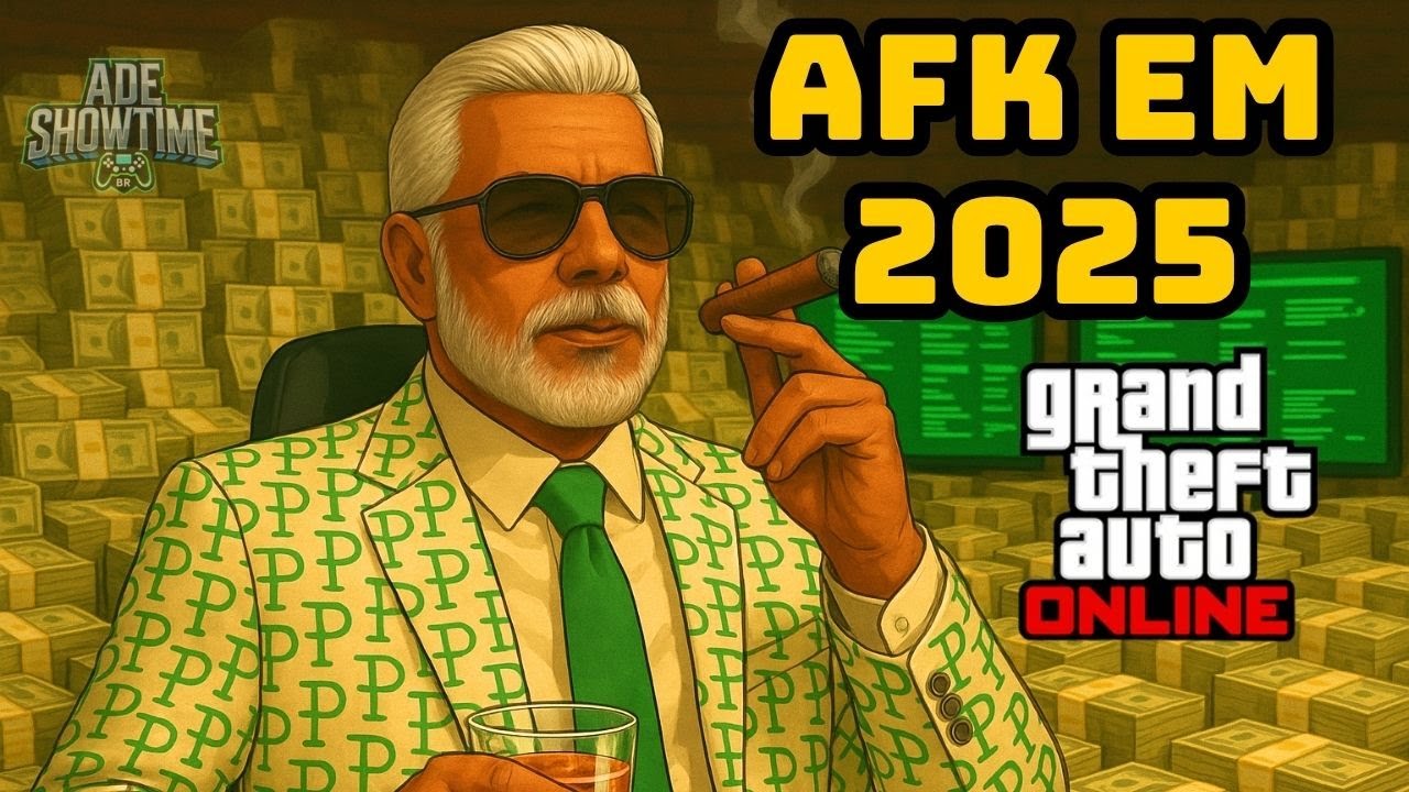 Como ficar AFK no GTA Online em 2025 FÁCIL🔥