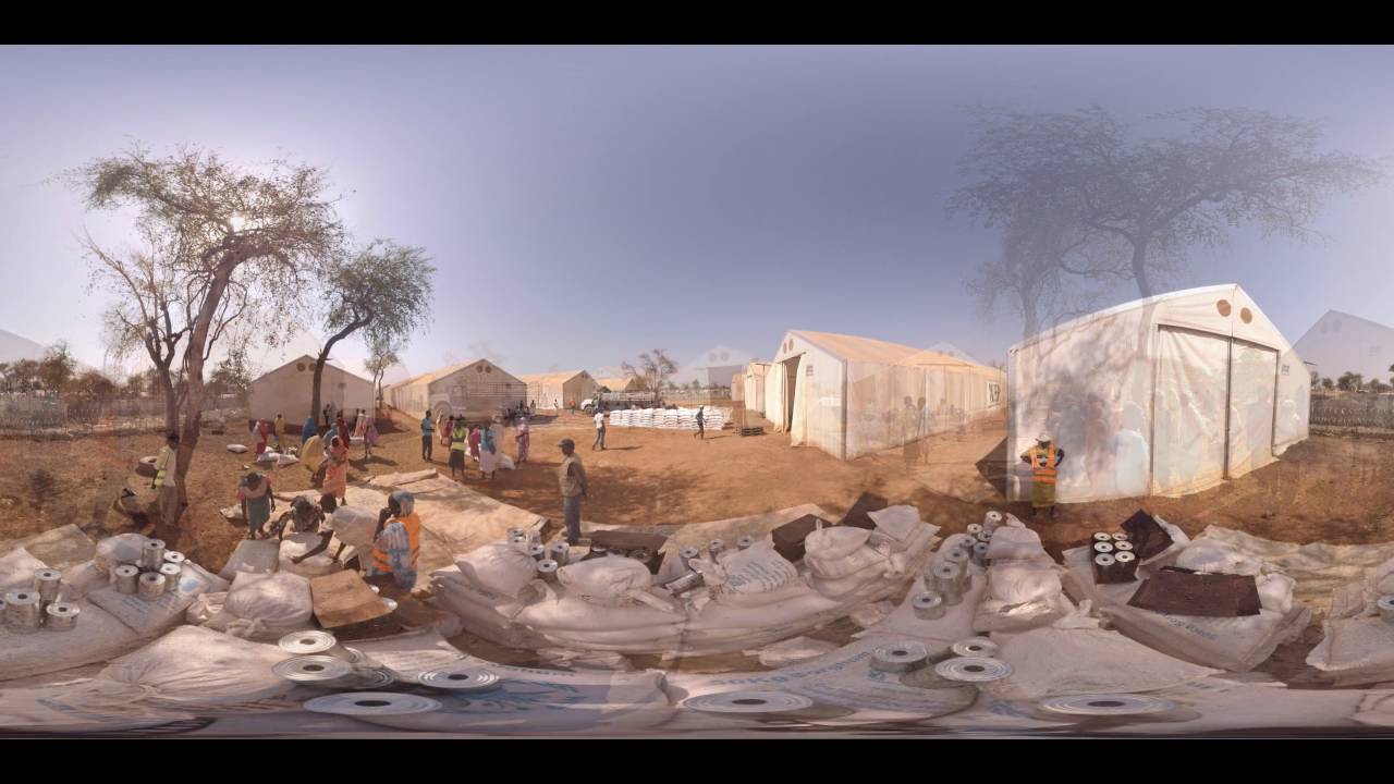 Relief in South Sudan: 360 Video Refugee Camp Tour