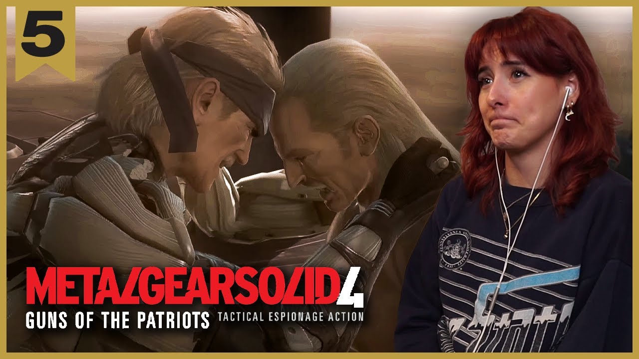 THIS ENDING WAS SO BEAUTIFUL!! 😭| mij plays Metal Gear Solid 4: Guns of the Patriots Part 5 FINALE