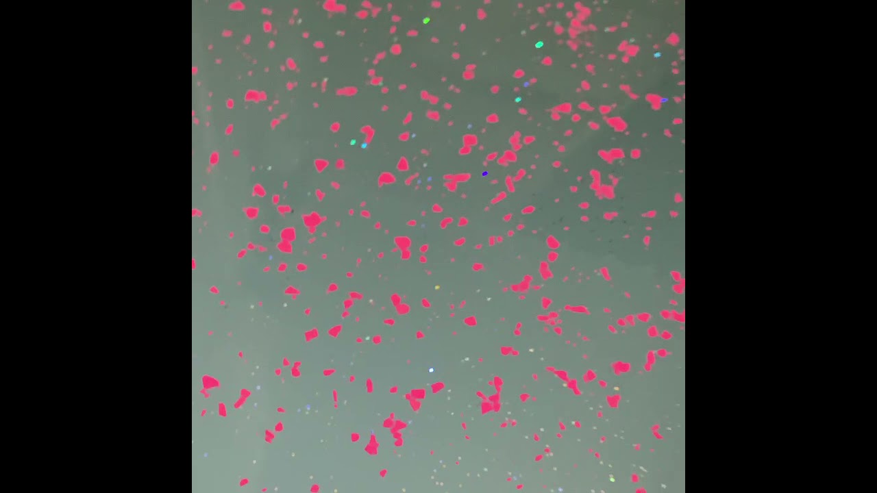 Neon Pink Epoxy Flake System
