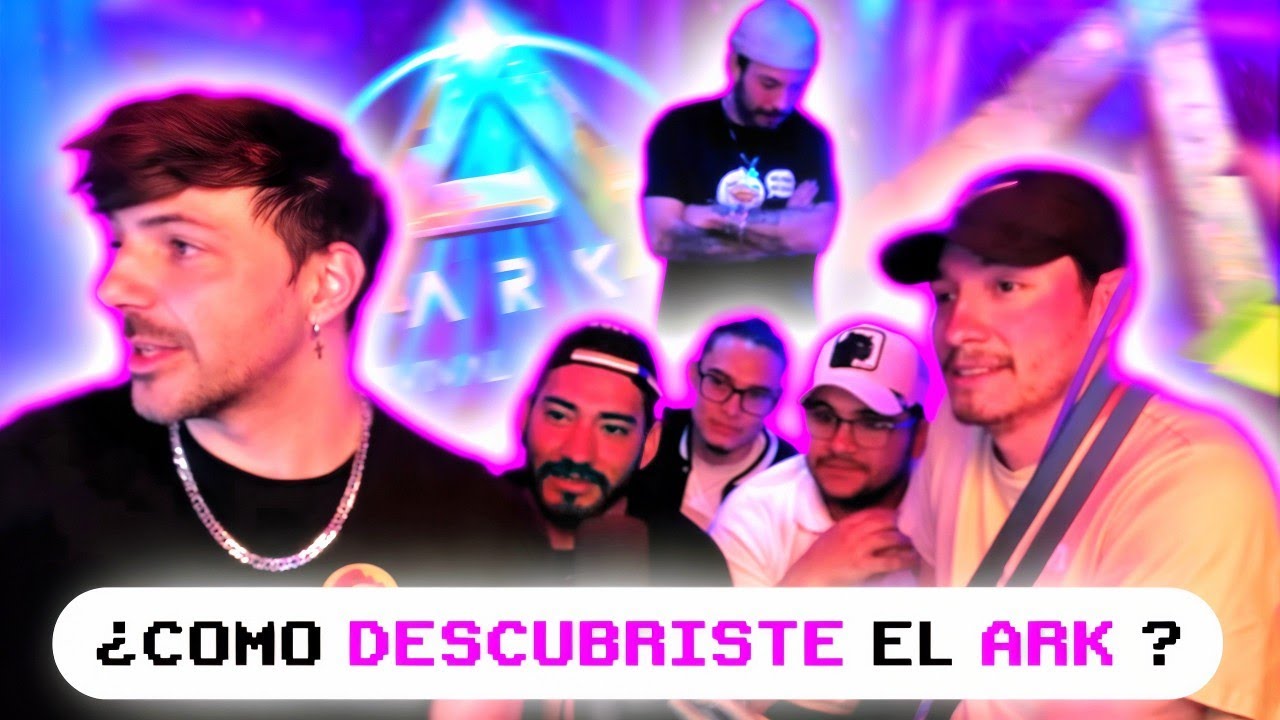NEXXUZ, HOPA, RAFITA, JASSON y THOMAS CHARLANDO TRANQUILAMENTE sobre ARK SURVIVAL 🦖