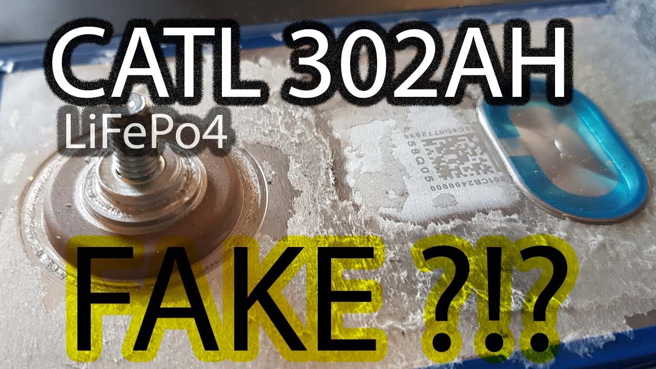 Lifepo4 CATL 302ah aus China Wiegen / Messen / Wundern XD (Teil2)