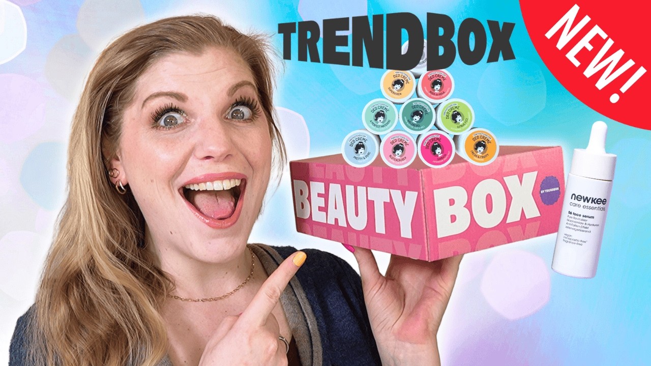 NEU auf dem Markt! ✨ Beautybox by Trend Box Unboxing & VERLOSUNG! 🎁