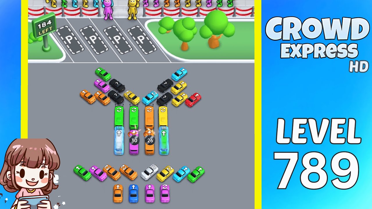 Crowd Express Level 789 Solution Walkthrough