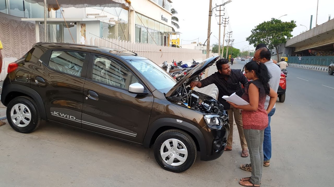 Taking Delivery of Renault Kwid with Family|Exterior,Interior&Outdoor Driving Video