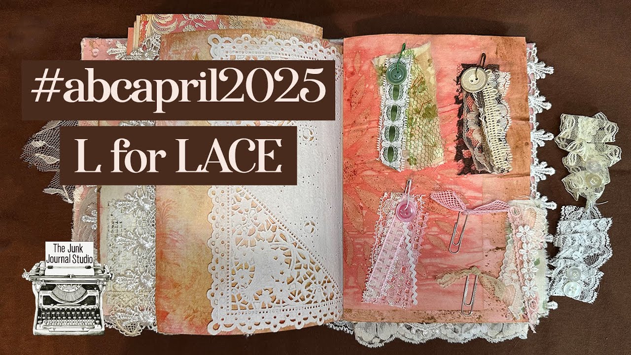 #abcapril2025  l  L for Lace!!  l  @SevenplazaCreative @CraftybyToni