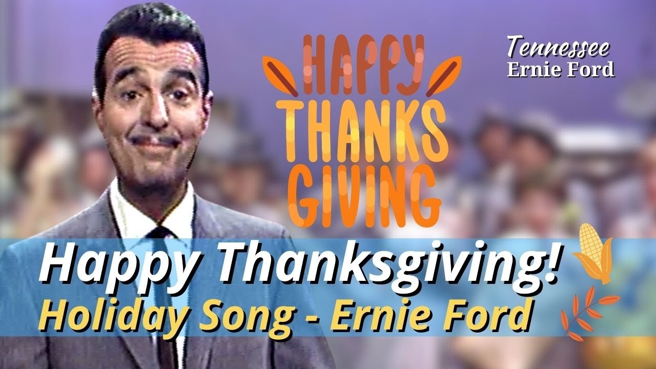 Thanksgiving Party Song | Thanksgiving Show | Tennessee Ernie Ford | The Ford Show - 11 17 60