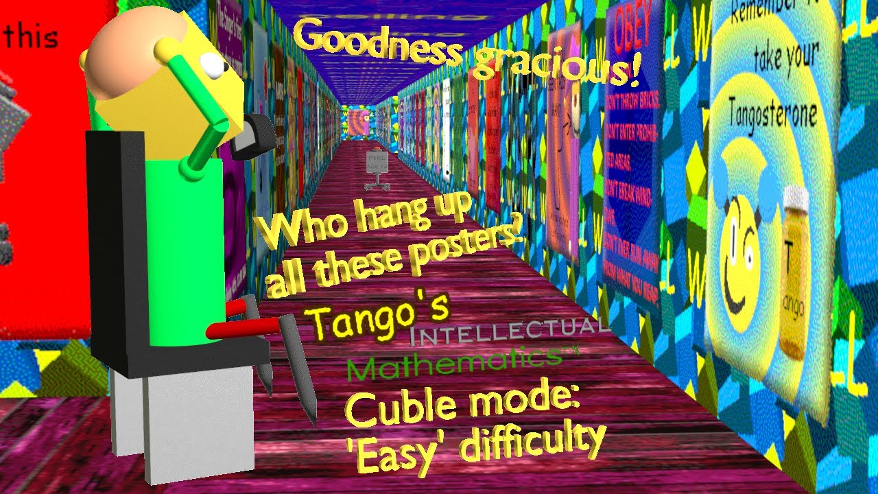 Tango's Intellectual Mathematics - Cuble mode: 'Easy' Difficulty Beaten!