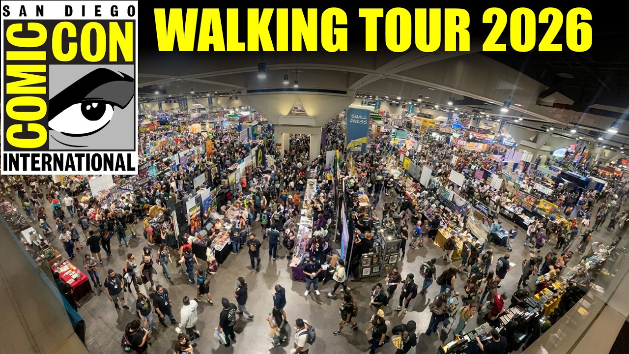 San Diego Comic Con 2026 - Show Floor Walking Tour - SDCC 2026 - Full Walkthrough