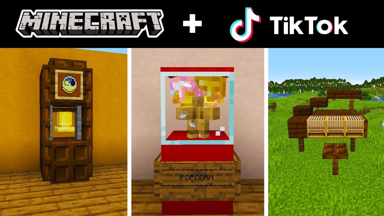 TIK TOK MINECRAFT COMPILATION 7 ✅ BEST MOMENTS + FAILS + LAUGHTER + FUNNY + MEMES