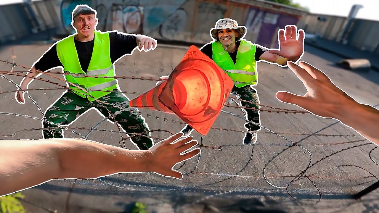 Parkour Escape From Security POV