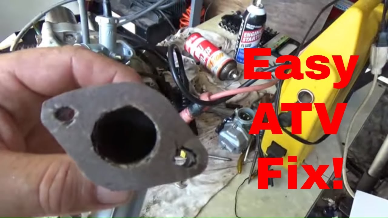 Hard Starting ATV, Try This Cheap and Easy Fix!