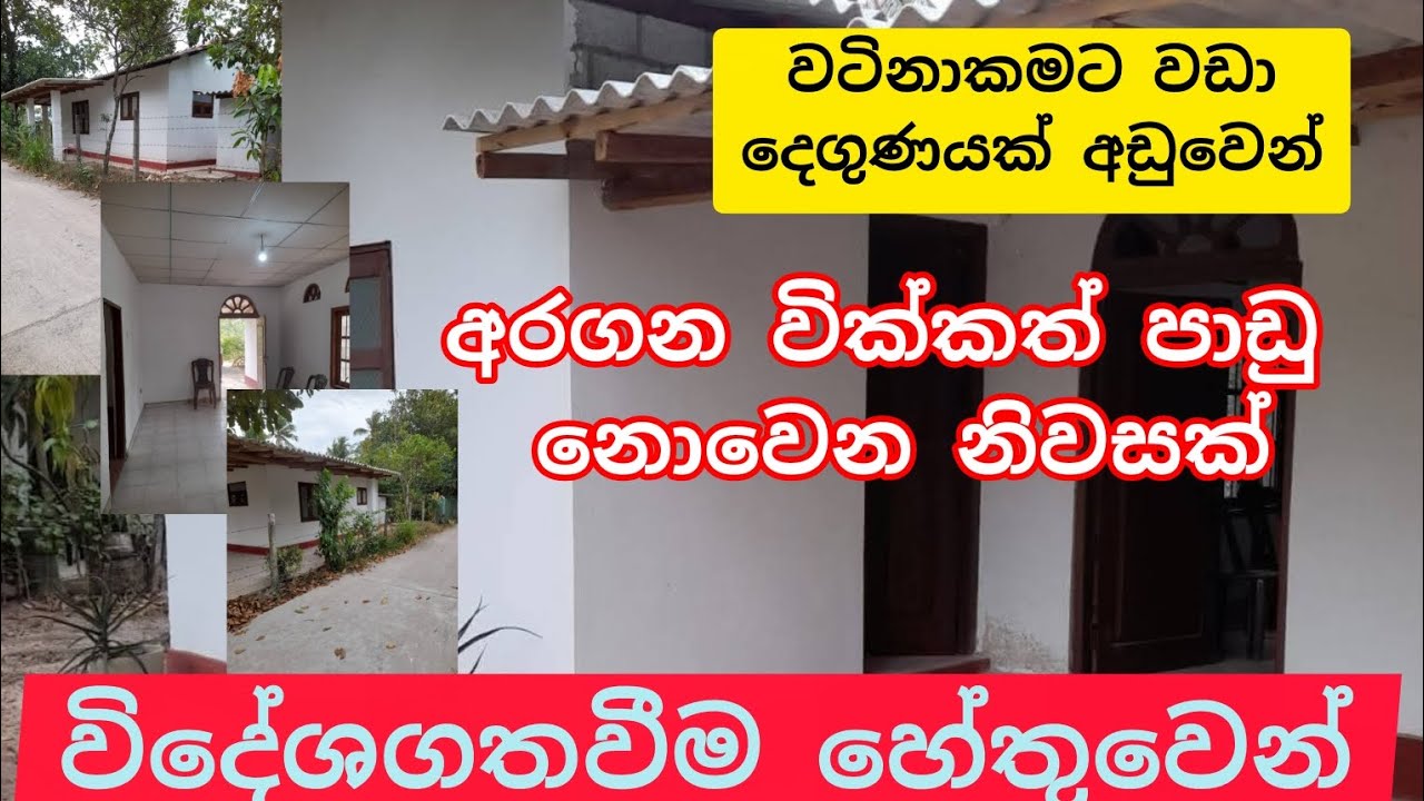 අඩුවෙන් විකුණන නිවාස (house sell)