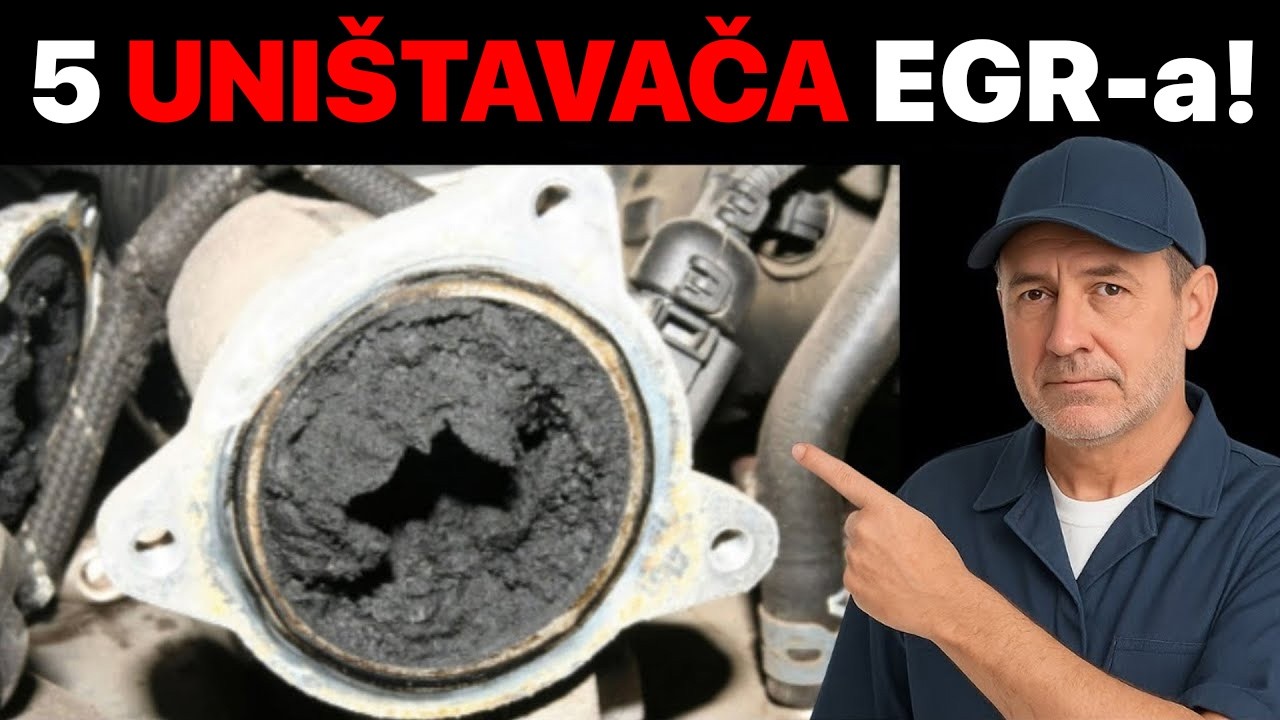 5 Stvari Koje Uništavaju Vaš EGR Sustav (Većina Dizelskih Vozača Radi #3)