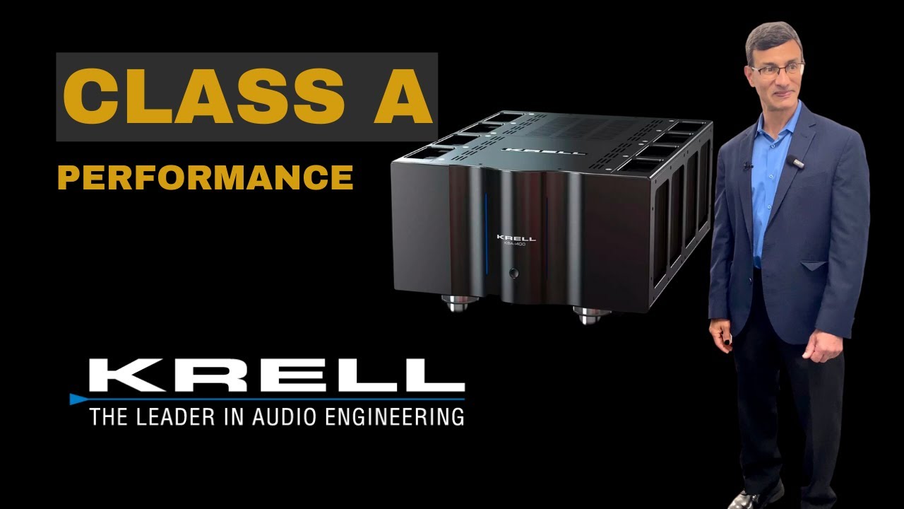 Krell KSA-i400 Amp - A Technological Marvel with Timeless Soul! Interview with David Goodman