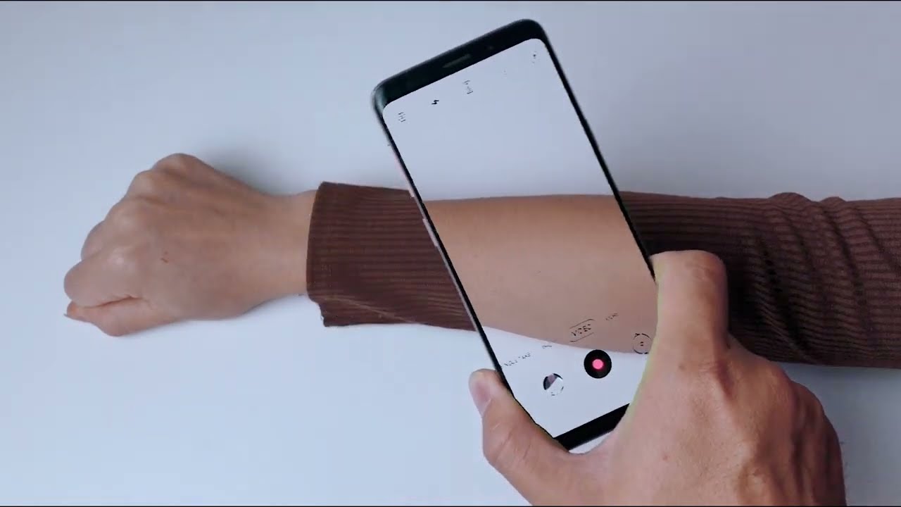 What a Smartphone with a See-Through Camera Would Look Like