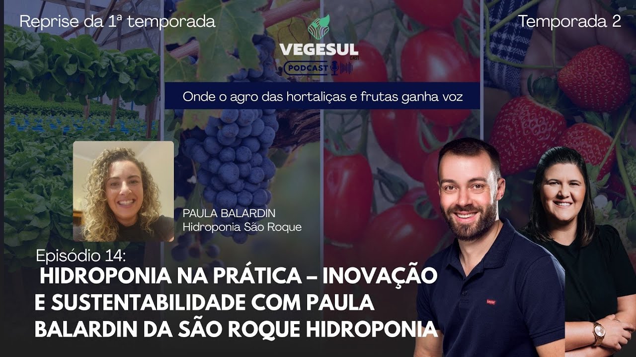 Hidroponia na Prática com Paula Balardin Reprise temporada 1 [ep14]