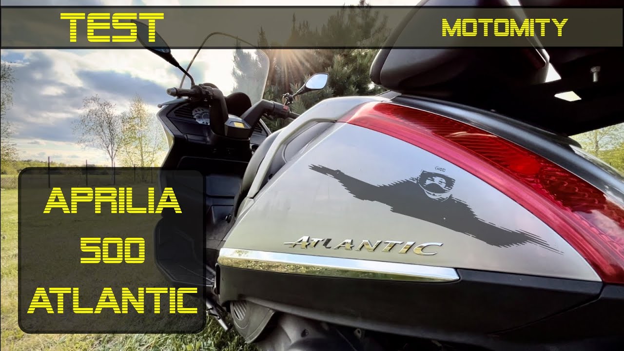 Aprilia 500 Atlantic - Test Recenzja | Motomity |