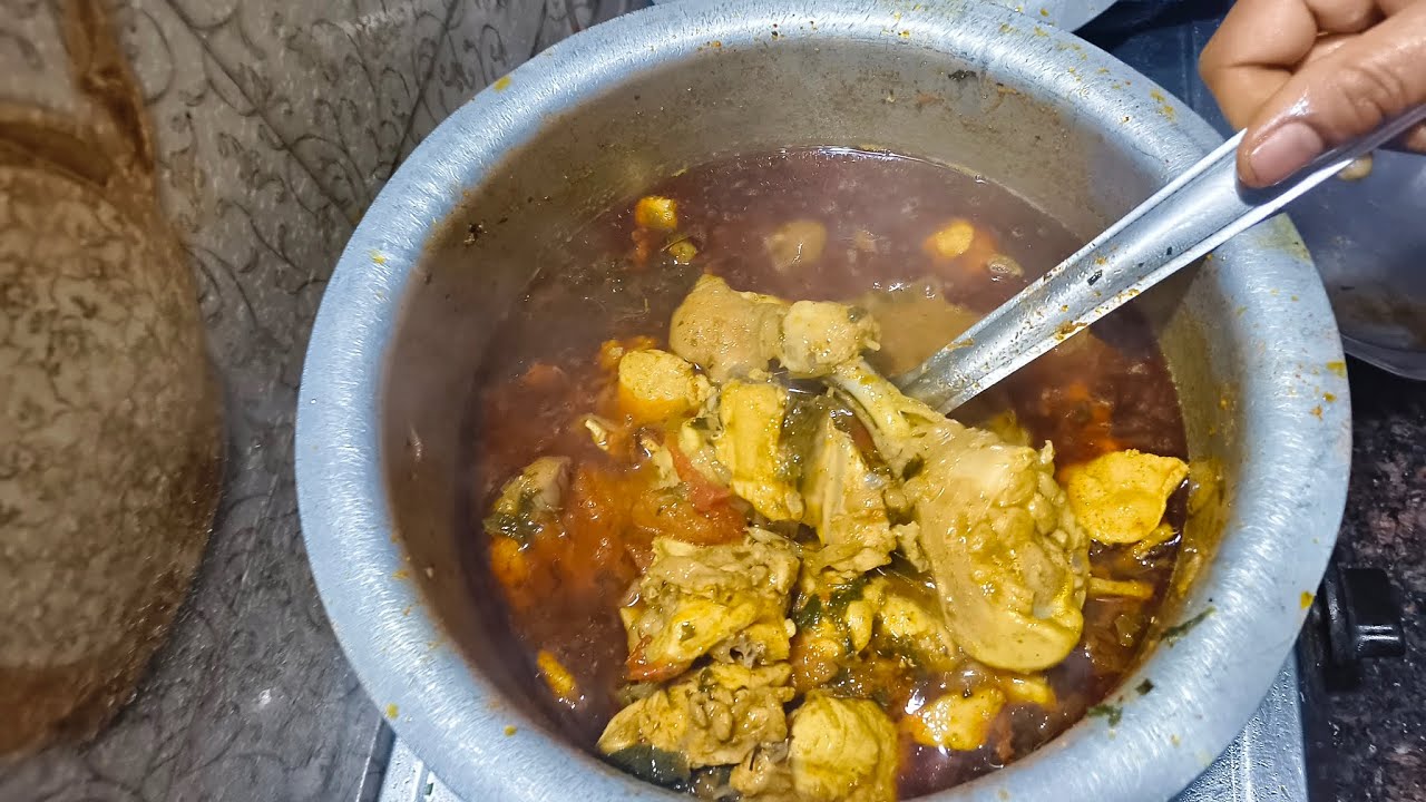 Today vlog is chicken curry and bagara rice recipe#easy and so tasty#chicken curry