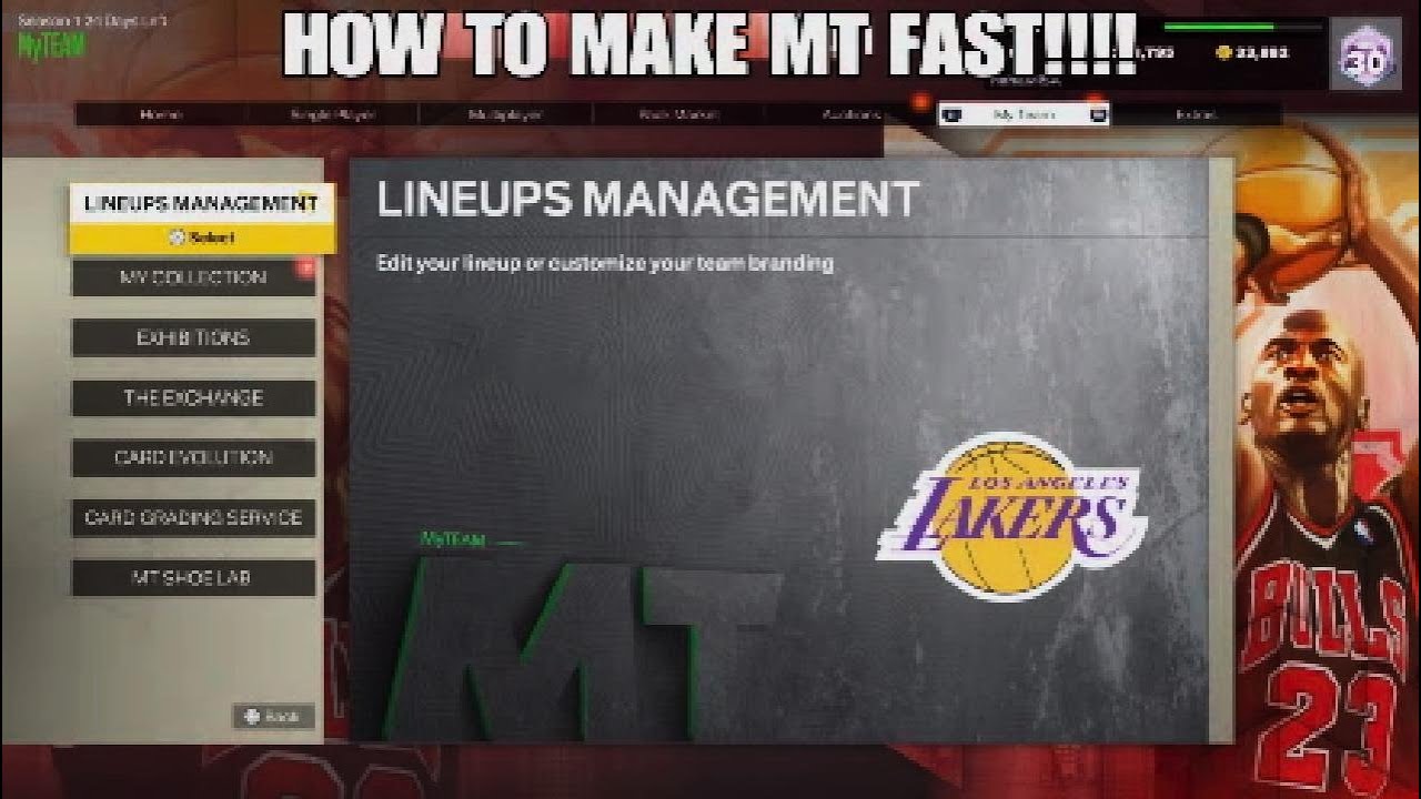 NBA 2K23 MyTEAM MT METHODS!