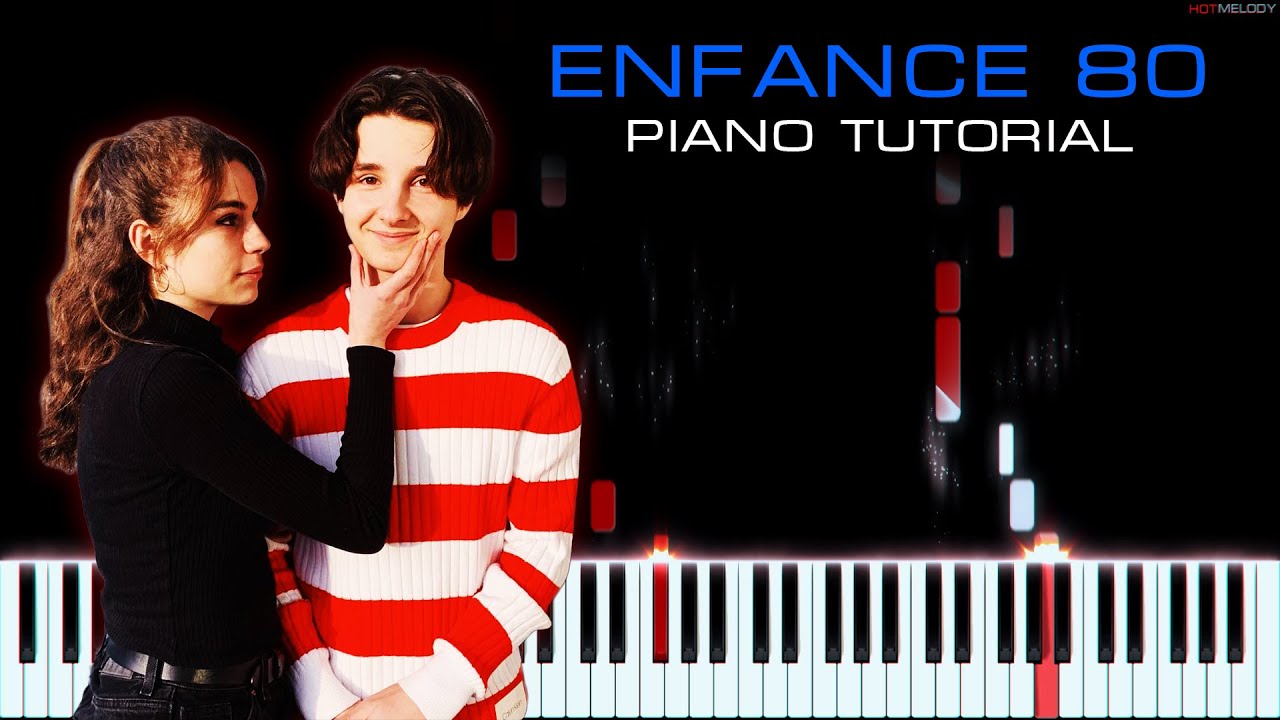VIDEOCLUB - Enfance 80 | Piano Cover Instrumental