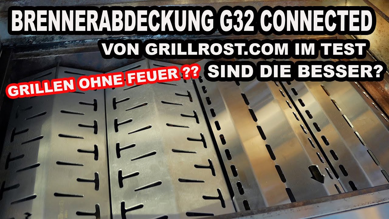 Brennerabdeckung ( Tamer ) von GRILLROST.com für den G32 von Otto Wilde im Test | The  BBQ BEAR