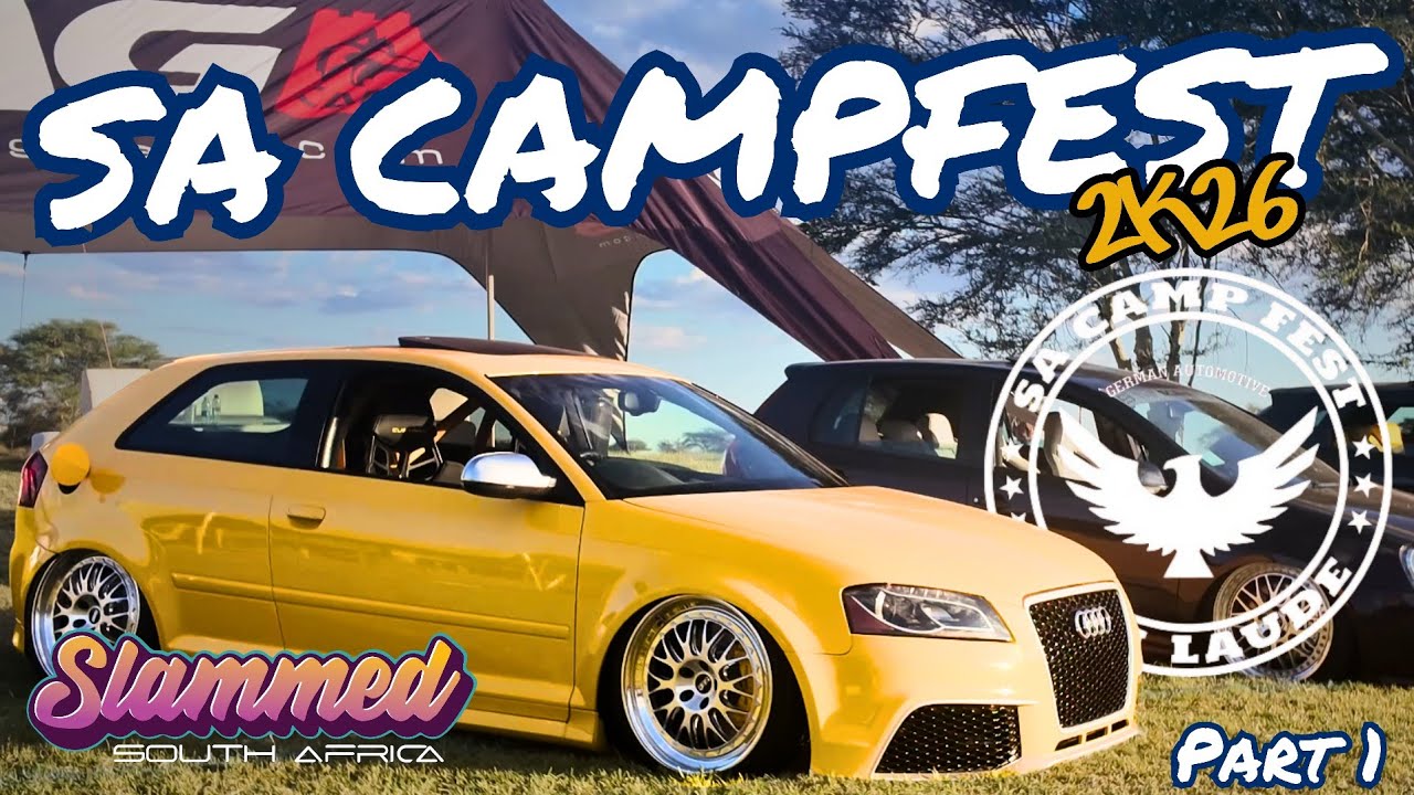 SA CAMPFEST 2K26 | SLAMMED SOUTH AFRICA Vlog Part 1