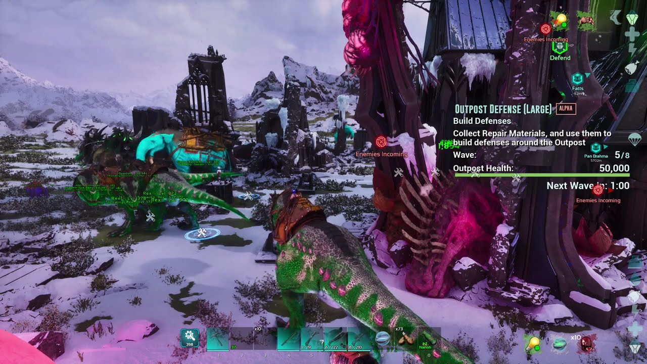 Ark Survival Ascended Lost Colony Alpha Defense Large