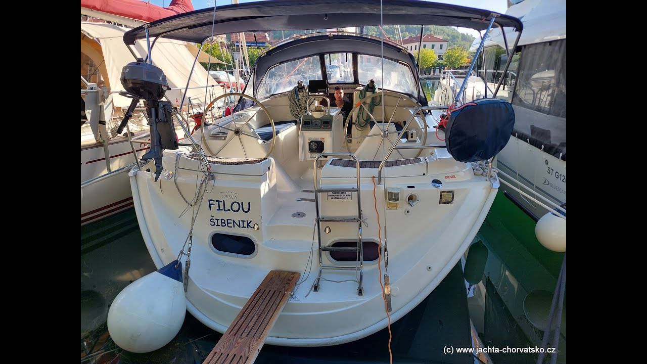 Jachta Gib Sea 43 - Filou IV (2003, Skradin, Mayer Yachting) - recenze lodi / yacht review 2022