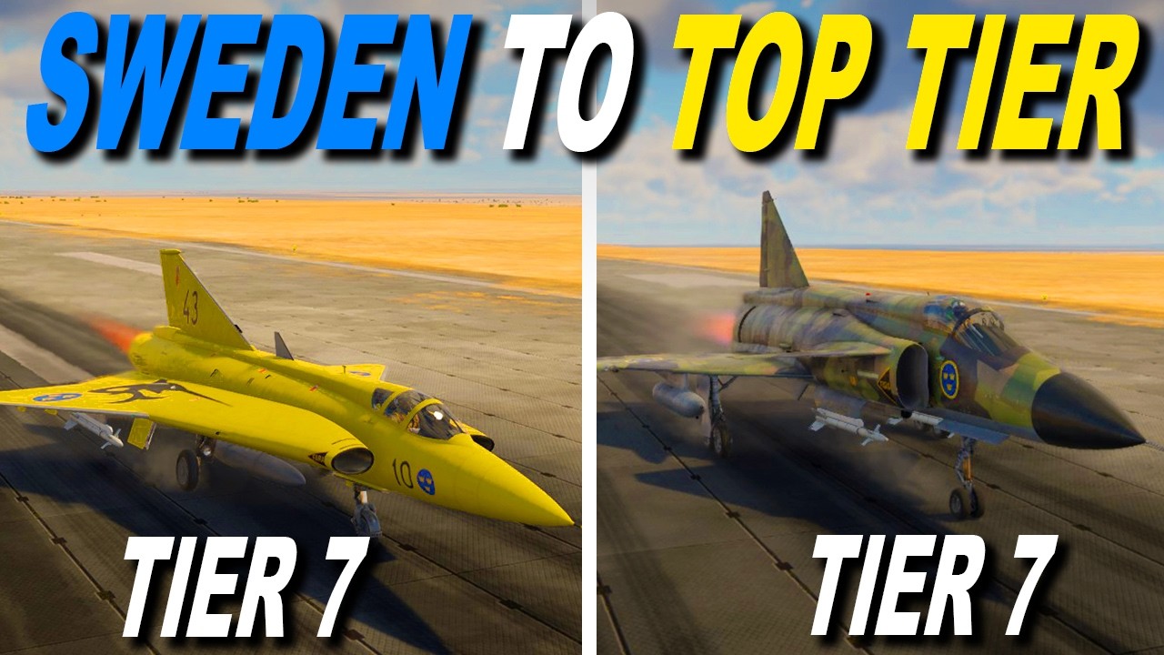 Climbing To Top Tier With Sweden - EP. 9 | First Viggen |