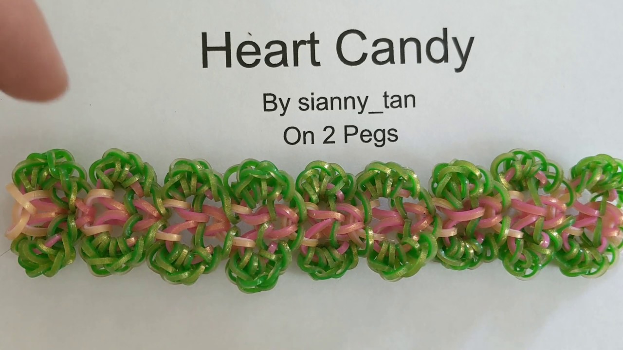 Heart Candy bracelet by sianny_tan on 2 pegs