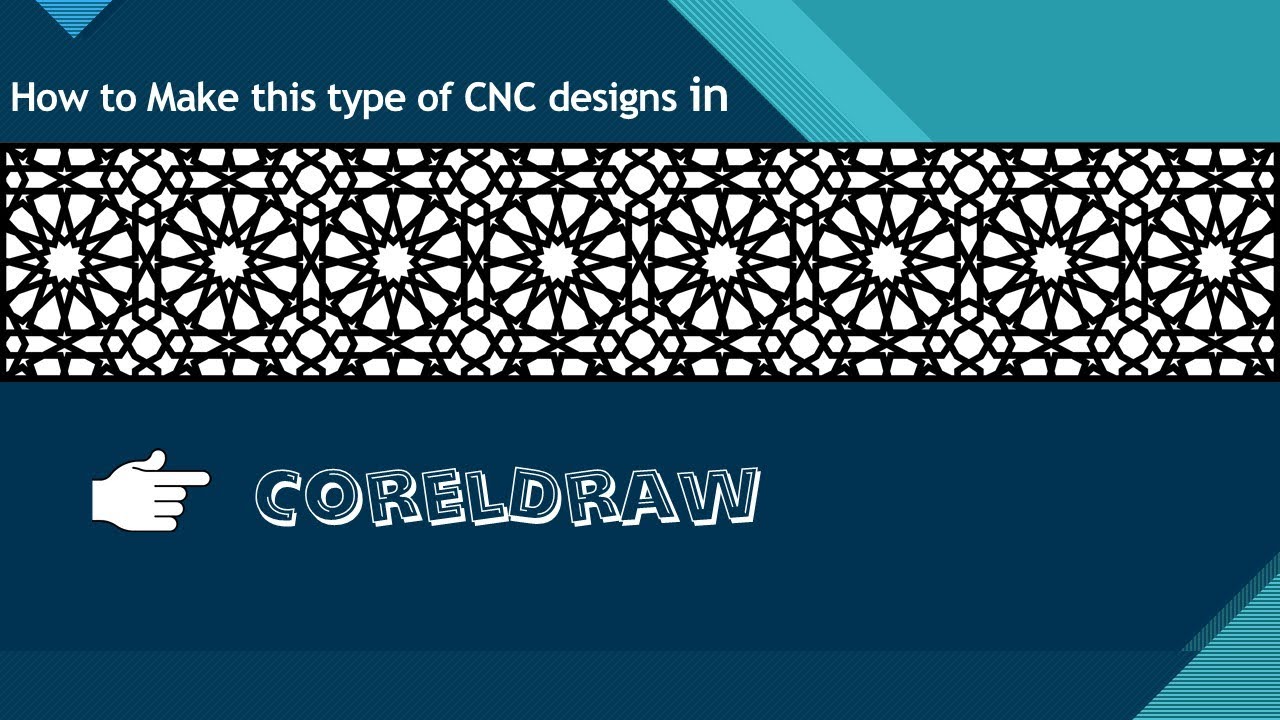 How to Trace Islamic CNC Jali in Coreldraw (Easily and Fast)