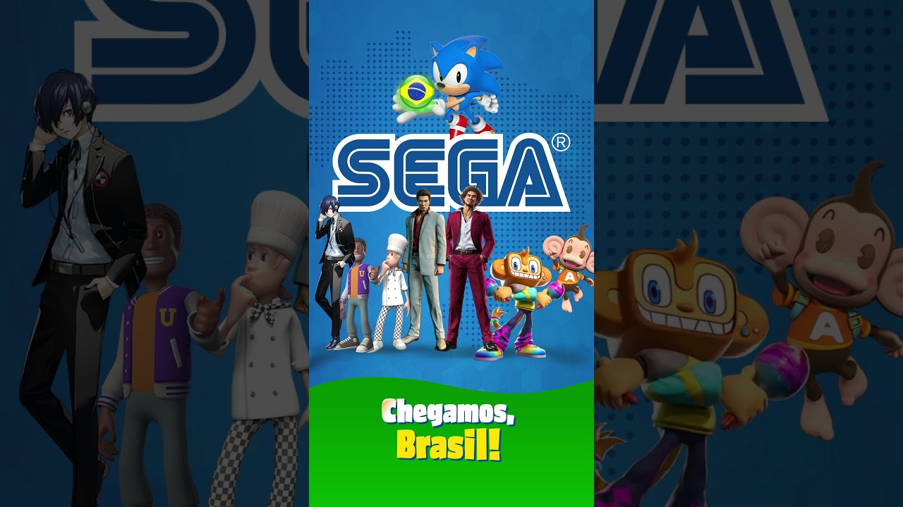 Chegamos! Agora a SEGA possui canais oficiais no Brasil! 