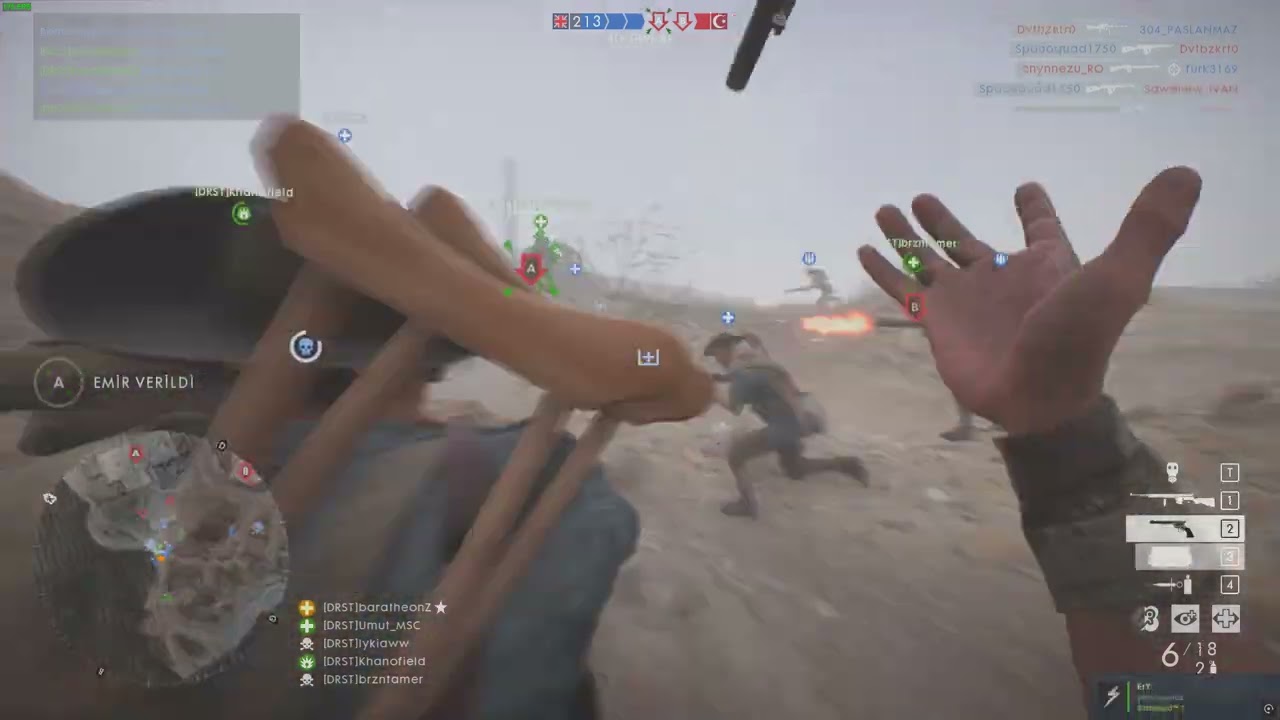 Battlefield 1 - POV: You are a DRST on Achi Baba - 2025