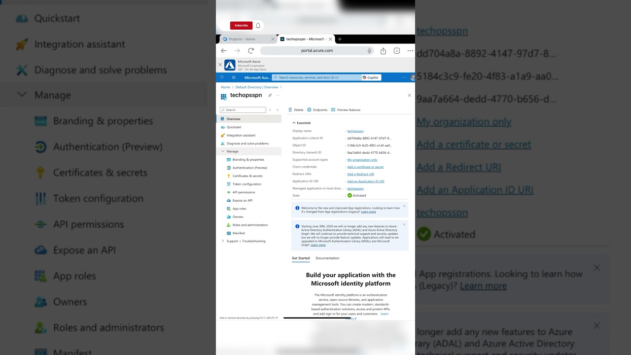 Azure Service Principal & Service Connection in Azure DevOps #azuredevops #serviceconnection