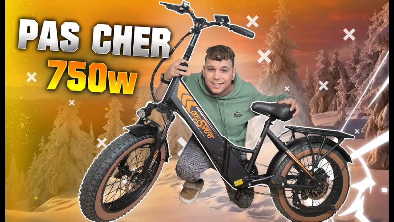 LE MOINS CHER DES FAT BIKE ÉLECTRIQUE ! OneSport OT 29