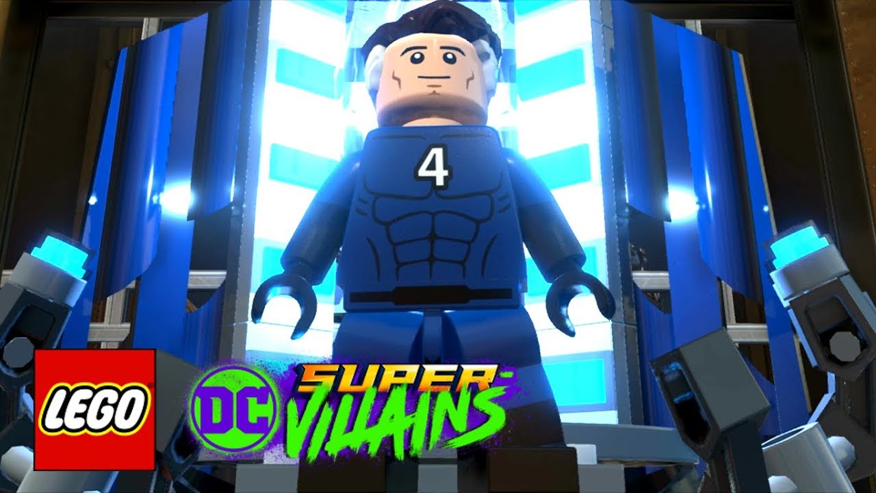 LEGO DC Super-Villains — Как создать Мистера Фантастика (Фантастическая четвёрка)