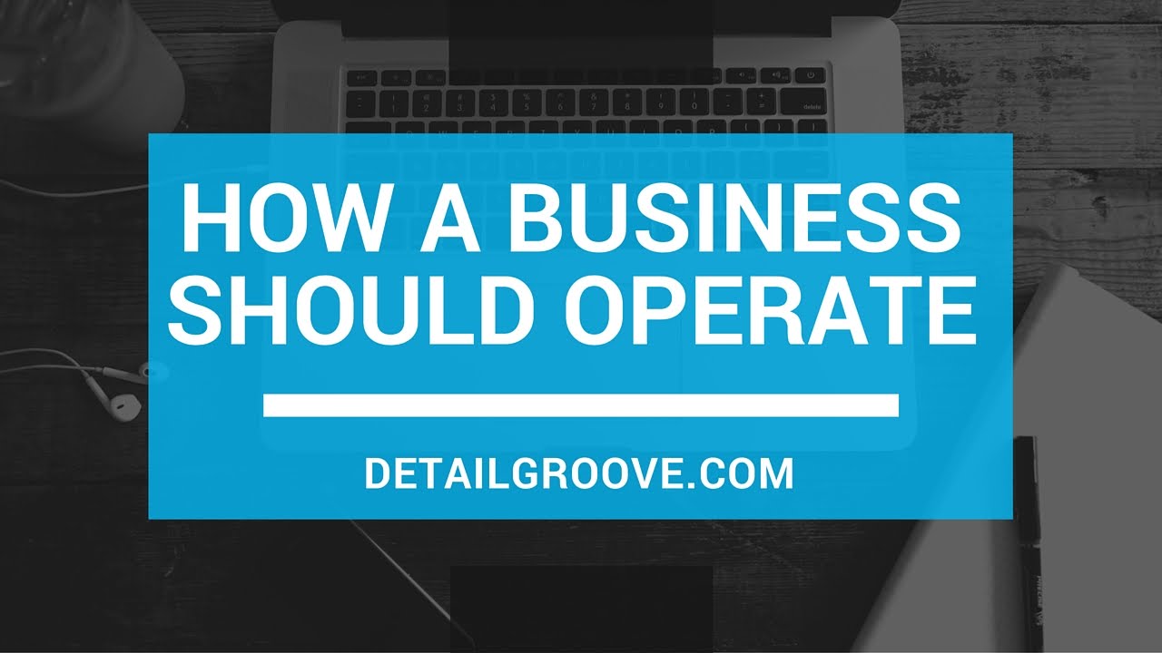 Auto Detailing Business Diagram: How The Business Operates
