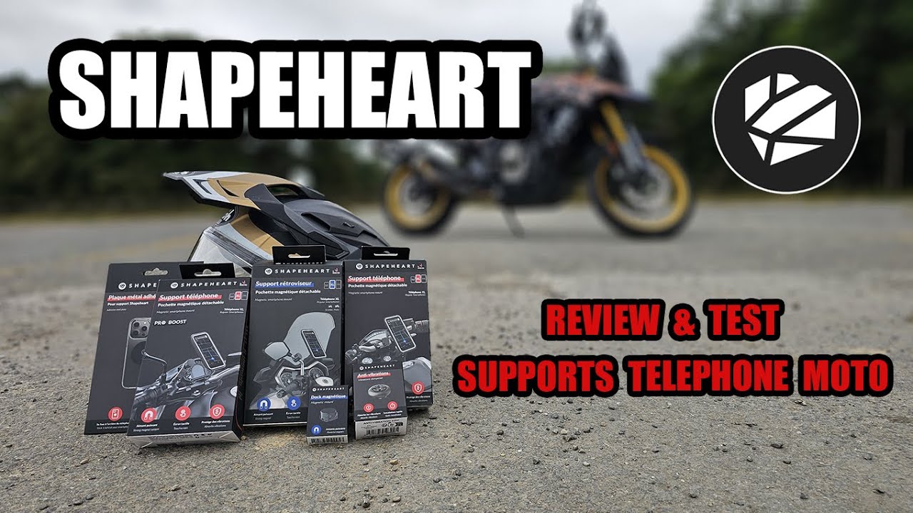 TEST & REVIEW des supports téléphone SHAPEHEART : Pratiques et Efficaces (Classique, PRO, PRO BOOST)