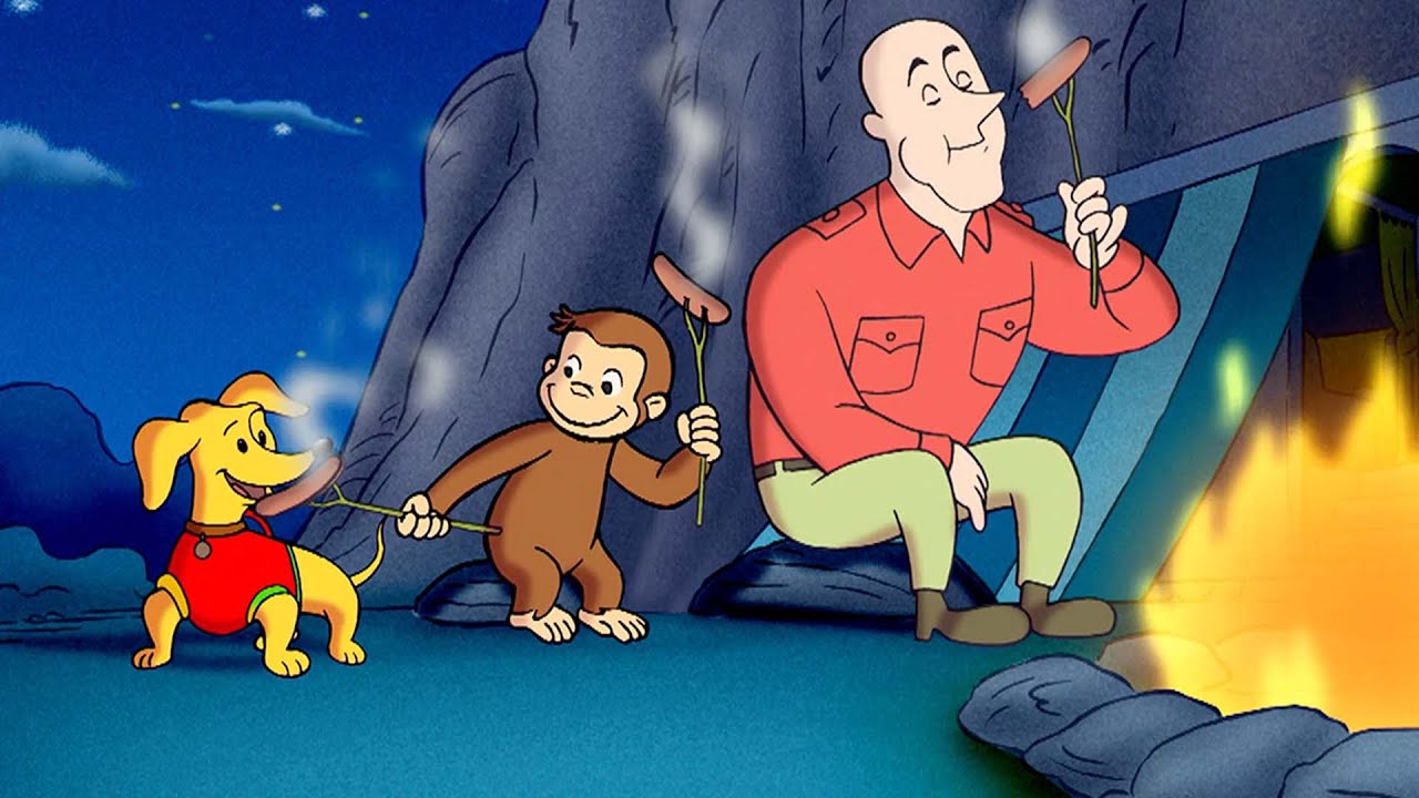 Acampando com Hundley 🐵 George, o Curioso 🐵 Desenhos Animados
