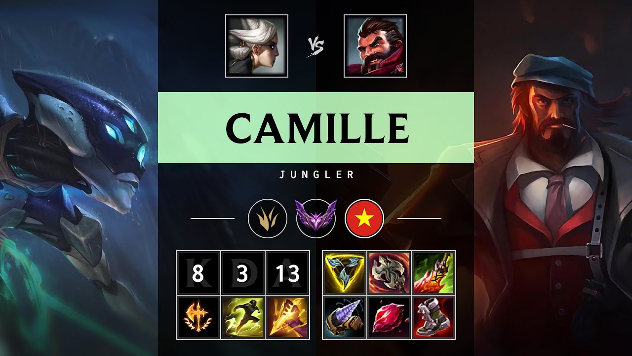 Camille Jungle vs Graves - VN Master Patch 25.17