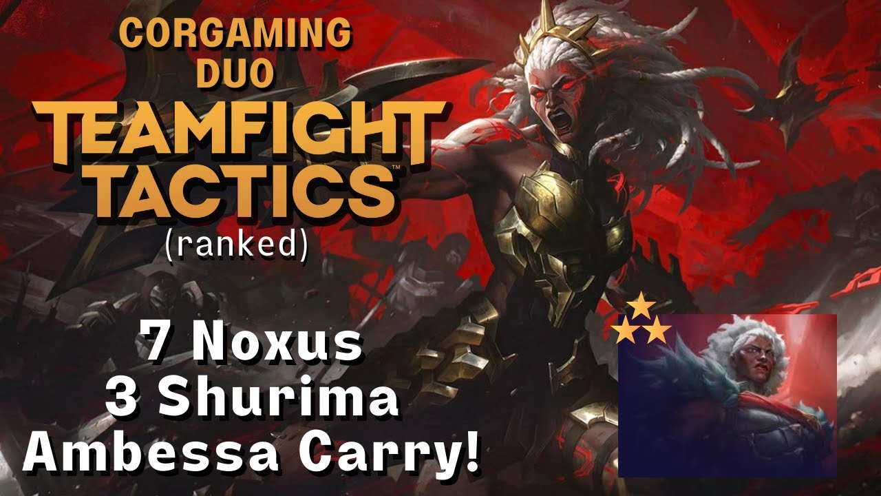 Ambessa Carry - SHURIMA AND NOXUS JOIN FORCES! | TFT Lore & Legends | Teamfight Tactics Set 16