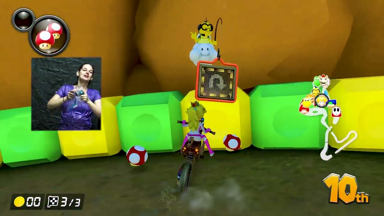 Erin Plays Mario Kart Over The Dunk Tank Eps 5