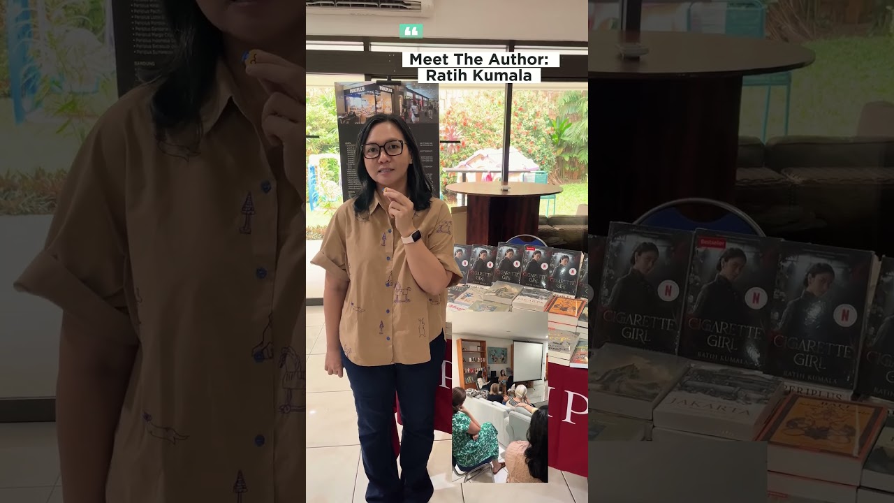 🔗Author Ratih Kumala | Cigarette Girl Author Talk #TheClubhouse #gadiskretek