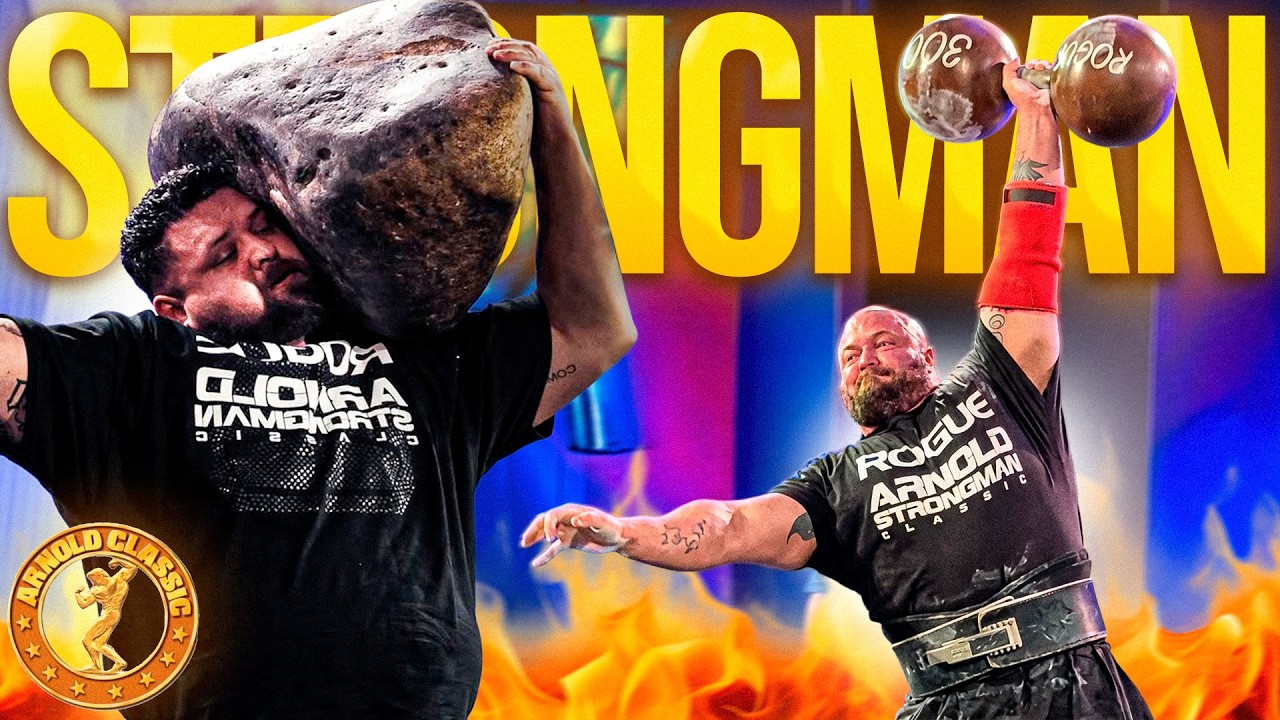 MI PRIMO MEXICANO SE PONE PRIMERO Y HOOPER TIENE MIEDO - DÍA 2 arnold Classic strongman 