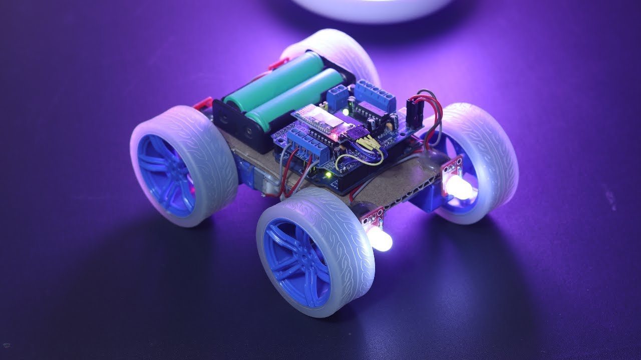 Создайте своими руками автомобиль с управлением по Bluetooth через Arduino и различными схемами с...