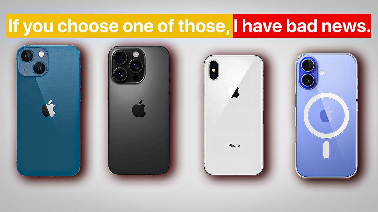 Stop Wasting Your Money! These are the ONLY iPhones worth buying!