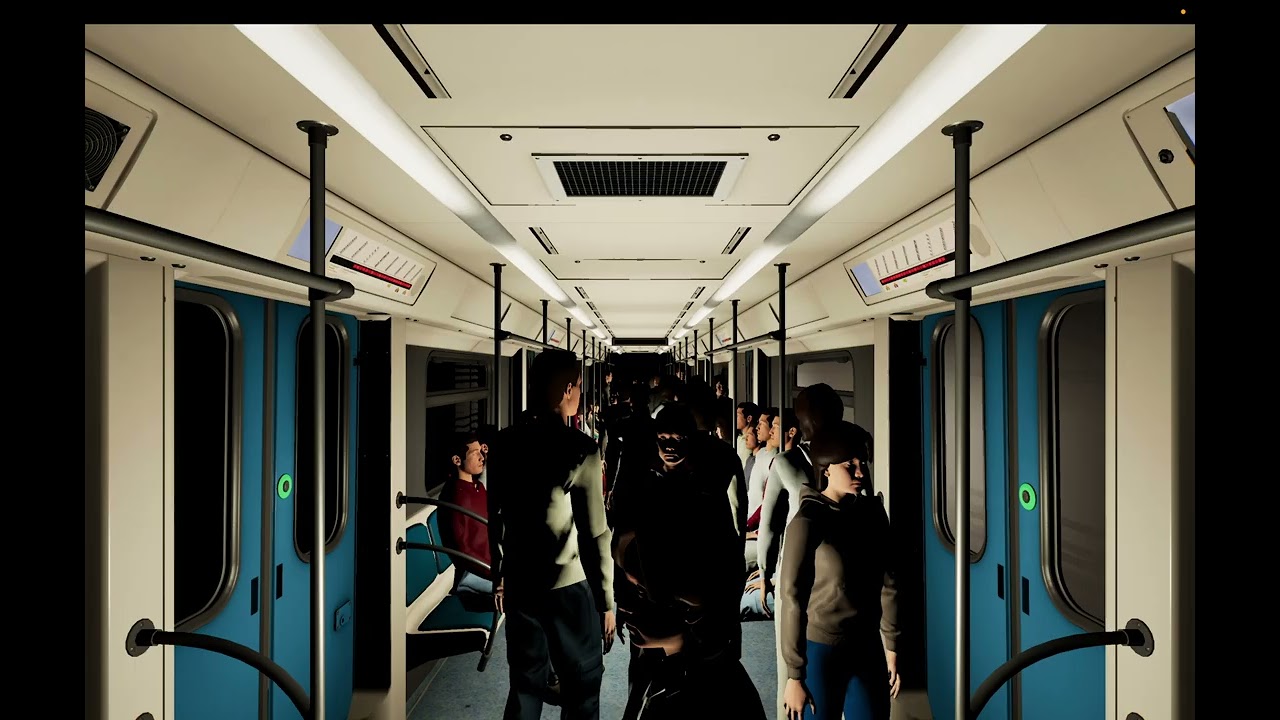 Наконец-то новый поезд! От Шоссе Энтузиастов до Новокосино на Оке. Subtransit Drive