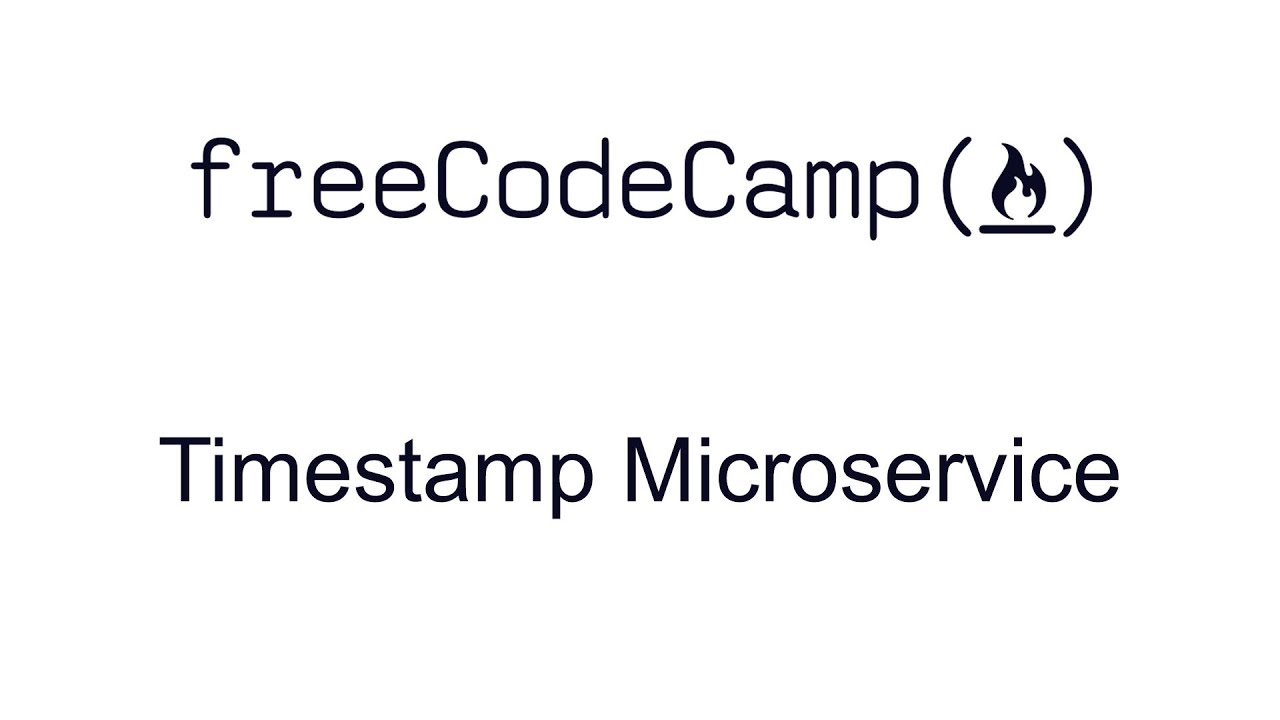 Timestamp Microservice - APIs and Microservices Projects - Free Code Camp