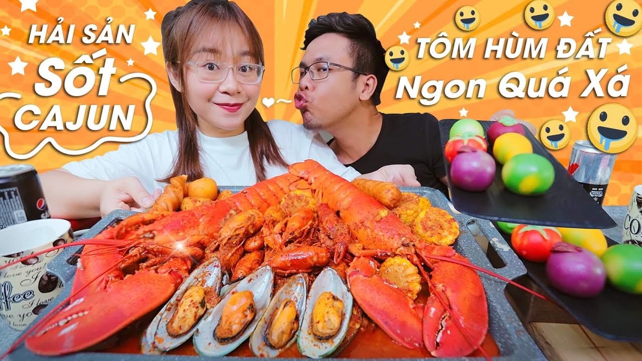 MUKBANG ĂN HẢI SẢN SỐT CAJUN X BÁNH ÍT TRÁI CÂY (TÔM HÙM ALASKA , VẸM XANH , TÔM HÙM ĐẤT) |  LIBI TV